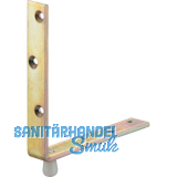 F�hrungsrolle HELM 249, Stahl verzinkt, gelb