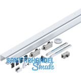 HELM GT-L 50 Inlay Beschlagset Glas 8-10 mm L=2000 mm 50 kg Alu silber eloxiert