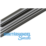 HAWA Junior 100/Z Clipblende L=2000 mm silber