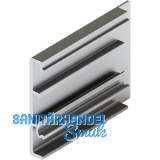 HAWA-Junior 80/100 B Abdeckkappe Clipblende 53 mm rechts silber