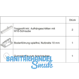 HAWA Junior 100/B Grundbeschlagset Holz ohne Laufwerk