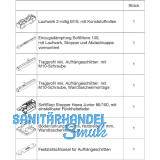 HAWA Junior 100/B-Pocket Beschlagset Holz SoftStop/SoftMove (30253)