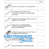 HAWA Junior 100/B-Pocket Beschlagset Holz SoftStop/SoftMove +20 mm (30264)