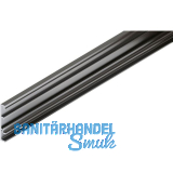 HAWA-Junior 100/B Clipblende L=6000 mm auf Ma� silber