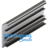 HAWA-Junior 100/B Acoustics Abdeckkappe Clipblende 95 mm links silber