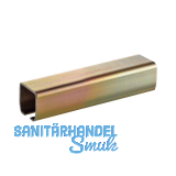 Laufschiene HELM 300, auf Ma� geschnitten, Stahl verzinkt, gelb passiviert