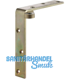 Tragwinkel HELM 397, links, Loch-� 5,9 mm, Stahl verzinkt, gelb