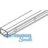 HAWA Porta Laufschiene Wandmontage L=6000 mm auf Ma� silber