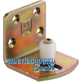 F�hrungsrolle HELM 153, Stahl verzinkt, gelb