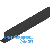 HELM GT-L Blende auf Ma� geschnitten Aluminium schwarz matt