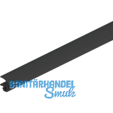 SOLIDO/HELM Gummidichtung zu Anschlagkasten f�r Holzt�ren auf Ma� Gummi schwarz