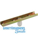 F�hrungsrolle HELM 449 F, Stahl verzinkt, gelb