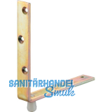 F�hrungsrolle HELM 449, Stahl verzinkt, gelb