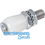 F�hrungsrolle HELM 449 S, Stahl verzinkt, gelb