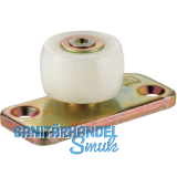 F�hrungsrolle HELM 459 PL, Stahl verzinkt, gelb