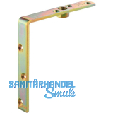 Tragwinkel HELM 595, Loch-� 8,4 mm, Stahl verzinkt, gelb