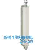 F�hrungsrolle 469/LP, seitlich f�r Tore, � 41 mm, H�he 245 mm, Kunststoff wei�