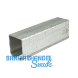 Laufschiene f�r freitragende Tore, L�nge 6000 mm, Stahl verzinkt