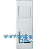 Schiebet�rmuschel FSB 4255 WC eckig, geschlossen, Edelstahl feinmatt