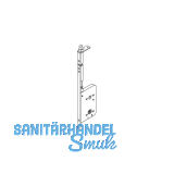 Schiebet�r Stangenschloss Silent Stop, WC, DM 60, Stulp 315 x 16 mm, verzinkt