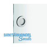 Glast�rmuscheln 4256 - rund, f�r Glasst�rke 10 mm, rund, �75mm, offen, Edelstahl