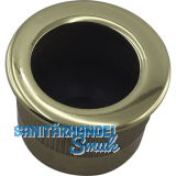 MARCHESI Stirnziehgriff Einlassma� � 25 mm, Aluminium poliert