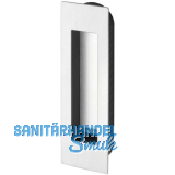 MARCHESI Schiebet�rmuschel eckig 155 x 45 x 2 mm, Edelstahl matt