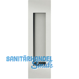 FSB Schiebet�rmuschel 42 4251 eckig offen, Aluminium silber eloxiert