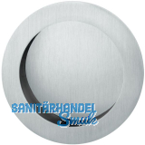 Schiebet�rmuschel FSB 4252 rund, offen, Edelstahl feinmatt