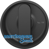 FSB Schiebet�rmuschel 42 4264 rund, Aluminium schwarz matt