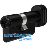 WINKHAUS Knaufzylinder key Tec N-Tra, verschiedensperrend, 55/K45 schwarz