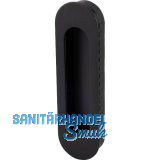 MARCHESI Schiebet�rmuschel oval, 155 x 45 x 2, Edelstahl schwarz