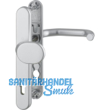 SH-Wechselgarnitur PARIS m Schmalschild PZ92, silber