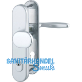 SH-Wechselgarnitur VERONA-auf Schild PZ88, 57-67, SST, mit Kzs., silber