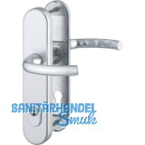 SH-Dr�ckergarnitur T�KY�-auf Schild PZ88, 57-67, mit Kzs., silber