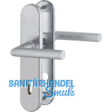 SH-Dr�ckergarnitur STOCKHOLM-auf LS PZ88, 57-67, ohne Kzs., Edelstahl matt