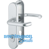 SH-Dr�ckergarnitur PARIS-auf Schild PZ88, SST, mit Kzs., TS37-47, silber