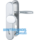 SH-Wechselgarnitur VERONA-auf Schild PZ88, 37-47, SST, ohne Kzs., silber