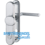 HOPPE Sicherheits-Wechselgarnitur STOCKHOLM �NORM Kernziehschutz, RC3, Edelstahl