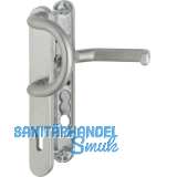 Wechselgarnitur LIVERPOOL - Schmalschild PZ wahlweise, Edelst. matt