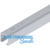 HELM 53/73 Laufschiene L=2100 mm silber eloxiert