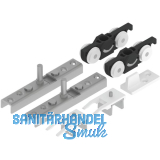 HELM 73 Beschlagset Holz minimale Einbauh�he ohne Laufschiene