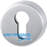 HOPPE Zylinderrosette innen rund PZ, Edelstahl matt