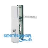 SH-Wechselgarnitur LONDON-auf Schild PZ88, 67-77, RC3, mit Kzs., silber