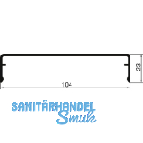 THYSSENKRUPP Syprotech Klipsabdeckung 104/23 Alu blank L=7000 mm