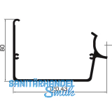 THYSSENKRUPP Syprotech Regenrinne L=6000 mm Alu blank