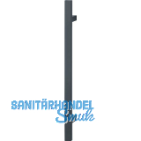 HOPPE B�gelgriff E5726 rechteckig gerade, 800/560, Edelstahl schwarz matt