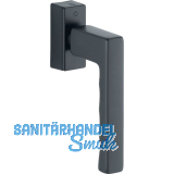 HOPPE Fenstergriff TOULON SecuForte, VK 32-42 mm, Aluminium schwarz matt