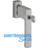 HOPPE Fenstergriff TOULON Sperrzylinder, VK 32-42 mm, Aluminium Edelstahl Effekt