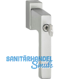 HOPPE Fenstergriff TOULON Sperrzylinder Secustik, VK 32-42 mm, edelstahlfarben